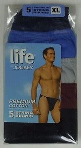 Jockey Life Men S 5 String Bikinis Underwear XL X Large NEW Bikini EBay