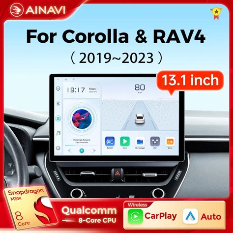 Ainavi 13 1 Inch For Toyota Corolla 2019 2021 2022 RAV4 RAV 4 2020 2023