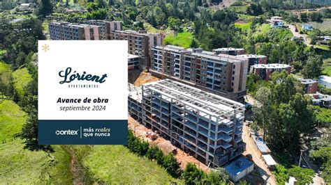 AVANCE DE OBRA Lórient Apartamentos Septiembre de 2024 Contex