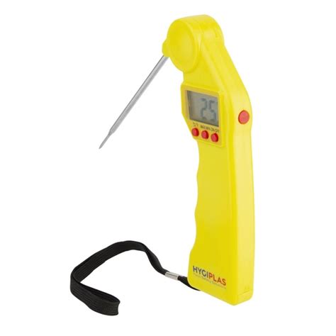 Hygiplas Easytemp Colour Coded Yellow Probe Thermometer Cf912 Buy Online At Nisbets