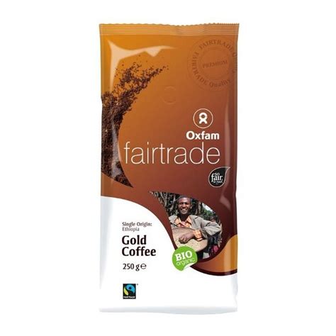 Kawa Mielona Bio OXFAM Gold Arabica Etiopia 250 G Oxfam Fair Trade