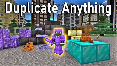 DUPLICATE ANYTHING 1 19 WORKING Bedrock Duplication Glitch YouTube