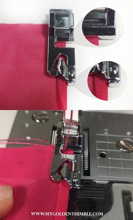 How To Use A Rolled Hem Foot A Failproof Method