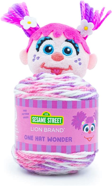 Lion Brand Yarn Sesame Street Hilo One Hat Wonder Abby Cadabby 1