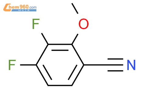 886496 72 6 3 4 二氟 2 甲氧基苯腈化学式结构式分子式mol 960化工网