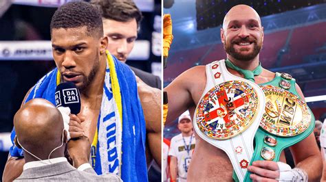 Anthony Joshua Calls Out Tyson Fury For Summer Showdown After O2 Crowd