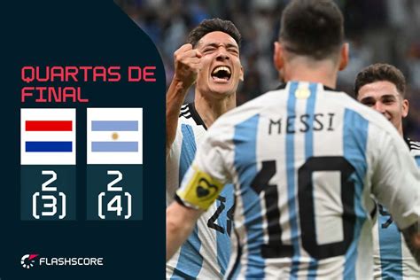 Muito Drama Argentina Bate Holanda Nos P Naltis E Vai Semifinal