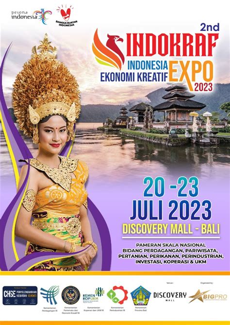 Indonesia Ekonomi Kreatif Expo Indokraf Expo Bali Jadwal Event