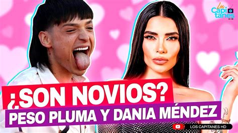 Se DISPARAN rumores de ROMANCE entre Peso Pluma y Dania Méndez YouTube