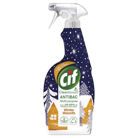 Cif Multi Purpose Antibacterial Spray Winter Warmth Ml Branded