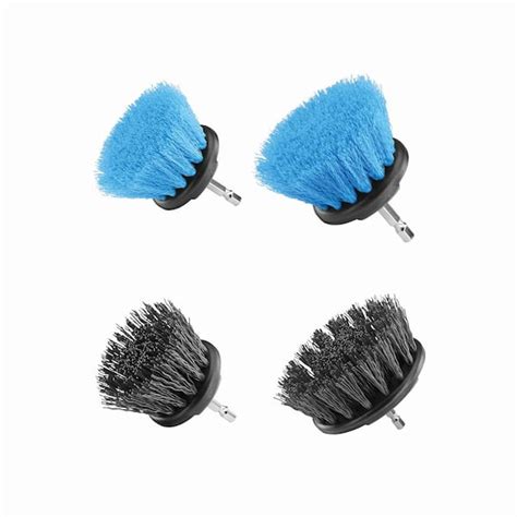 RYOBI Soft Bristle And Hard Bristle Brush Cleaning Kit 4 Piece