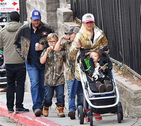 Blake Shelton and Gwen Stefani's Sons Go Camo [Photos]