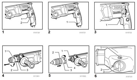 Makita HR2310T Combination Hammer Instruction Manual