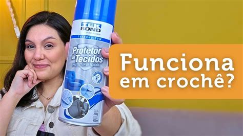 Como Usar Protetor De Tecido Tekbond Em Pe A De Croch Por Ju Quem