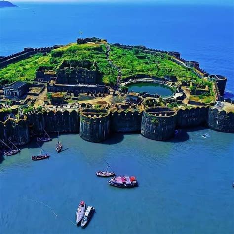 Murud Janjira Fort In Murud Raigarh Maharashtra Is The Strongest