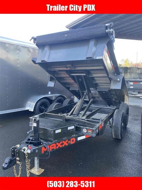 X K Dump With Ramps Tarp Spread Gate Trailer City Portland