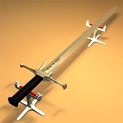 Меч 3D Модель $18 - .3ds .c4d - Free3D