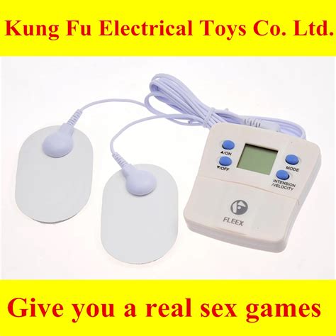 Electro Shock Sex Product Electric Shock Massage Patch Medical Theme Of