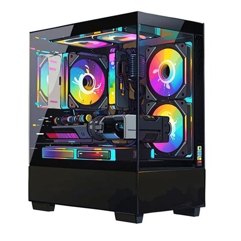 Vỏ Case Magic Mix Tower Black Matx Shopee Việt Nam