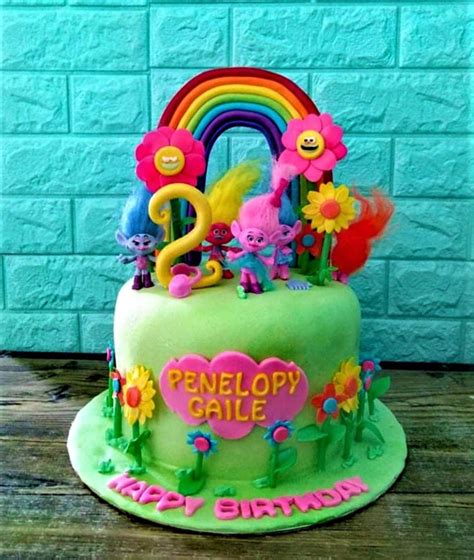 Trolls Cake - 1103 – Cakes and Memories Bakeshop