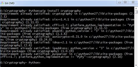 Python Modules Of Cryptography