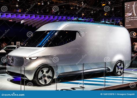 Mercedes Concept Van Prototype Brussels Motor Show Electric Future