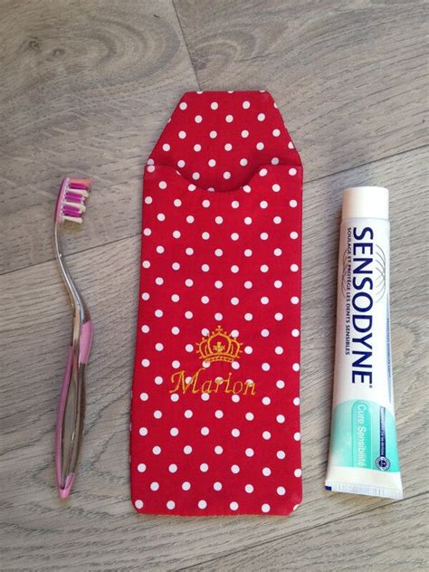 Etui Brosse Dents Personnalis Cosiadoru Tuto Couture Rapide