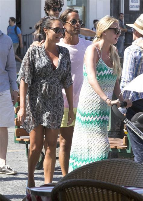 Petra Ecclestone And Tamara Bikini Candids On Yacht In Capri GotCeleb