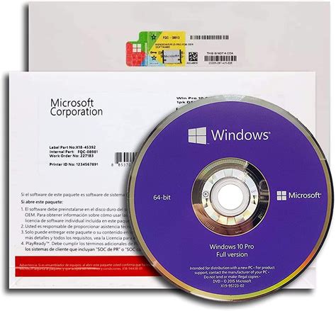 Amazon Microsoft Windows Pro Bit Builder Oem