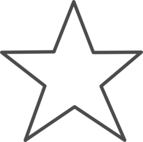 free clipart star outline - Vida Waggoner