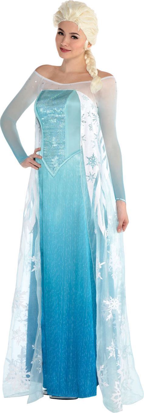 Adult Elsa Costume Frozen Party City Disney Costumes For Women Adult Disney Costumes