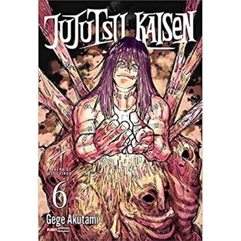 mangá Jujutsu kaisen vol 6 usado Shopee Brasil