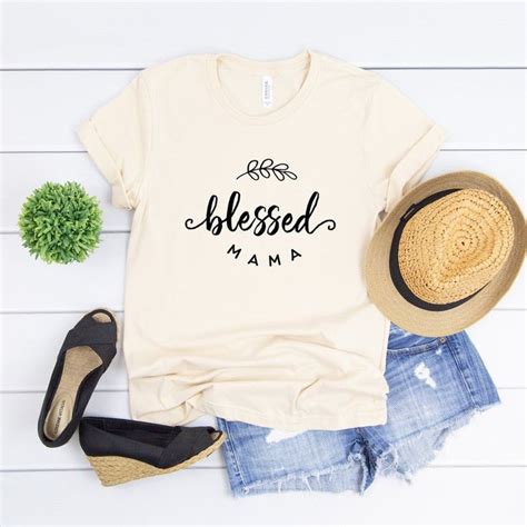 Blessed Mama Shirt Blessed Mom Life T Shirt Blessed Mama T Shirt