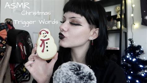 ASMR Christmas Trigger Words Mouth Sounds Visual Triggers YouTube