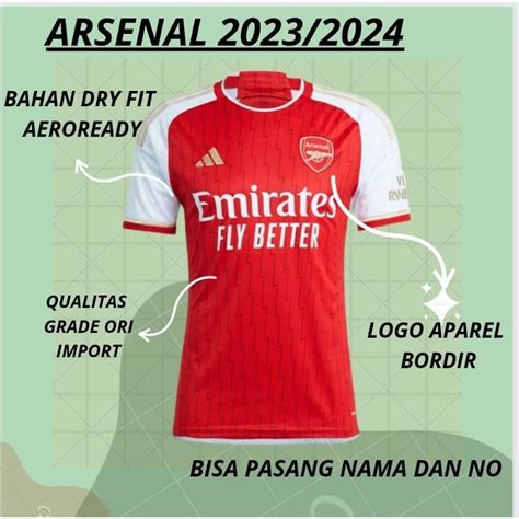 Jual JERSEY BOLA AR SEN AAL 2023 2024 GRADE ORI IMPORT THAILAND TERBARU