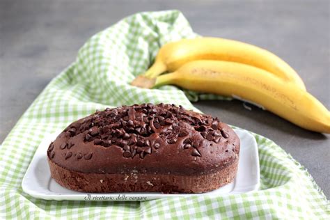 Banana Bread Con Gocce Di Cioccolato Il Ricettario Delle Vergare