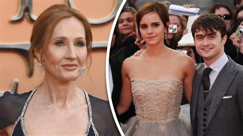 J K Rowling Says She Wont Forgive Daniel Radcliffe Emma Watson Over