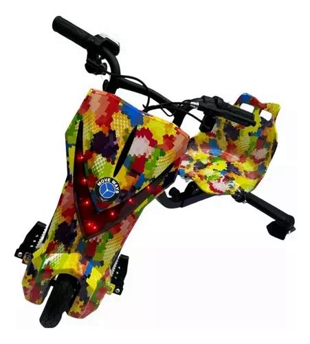 Triciclo El Ctrico Drift Scooter De W Velocidades Colores De