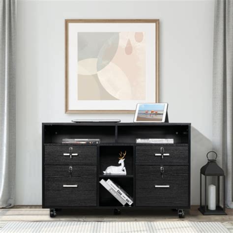 Wade Logan Audri 4 Drawer Lateral Filing Cabinet And Reviews Wayfair