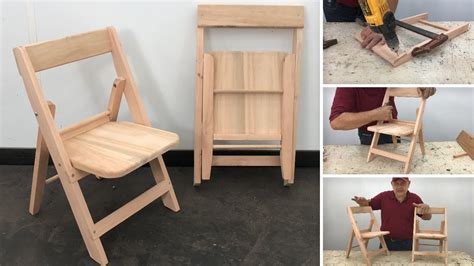 Silla Plegable De Madera Para NiÑos Facil Y Bonito De Hacer Tutorial