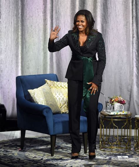 Michelle Obamas Best Pantsuits On Her Becoming Book Tour