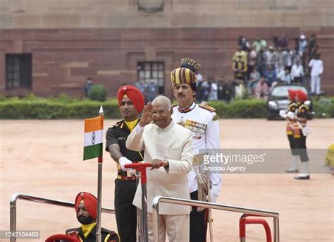 Ram Nath Kovind Sworn In As The 14th President Of India Stock Fotos Und