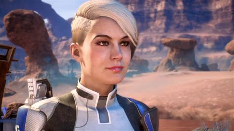 Mass Effect Andromeda Scott Ryder Squadmates Cora Harper A Foundation 11 Youtube