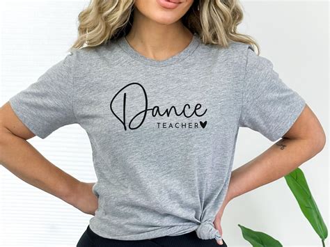 Dance Teacher Shirt Dance Instructor Shirt Dance Teacher Tshirt Dance Teacher Ts Dance