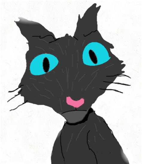 The black cat from coraline by ask--umber on DeviantArt