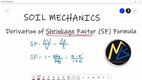 Derivation Shrinkage Factor Youtube