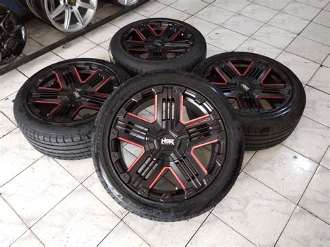 Jual Velg Mobil Second Racing Hsr Overland Ring Lebar Et Pcd