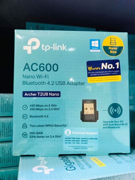 Tp Link Archer T Ub Nano Wifi Bluetooth Usb Adapter Computers