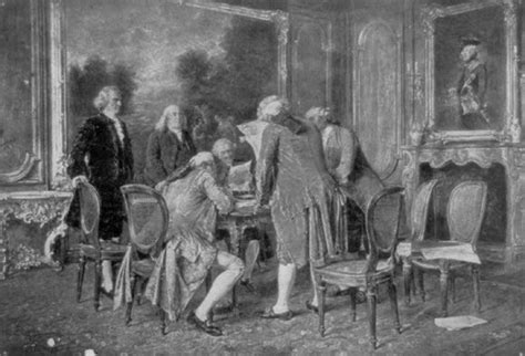 Signing Of The Treaty Of Paris January 1783 Treaty Of Paris American Revolutionary War