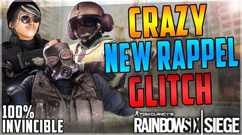 New Super Easy Rappel Glitch 100 Hidden And Invincible Rainbow Six Siege Youtube